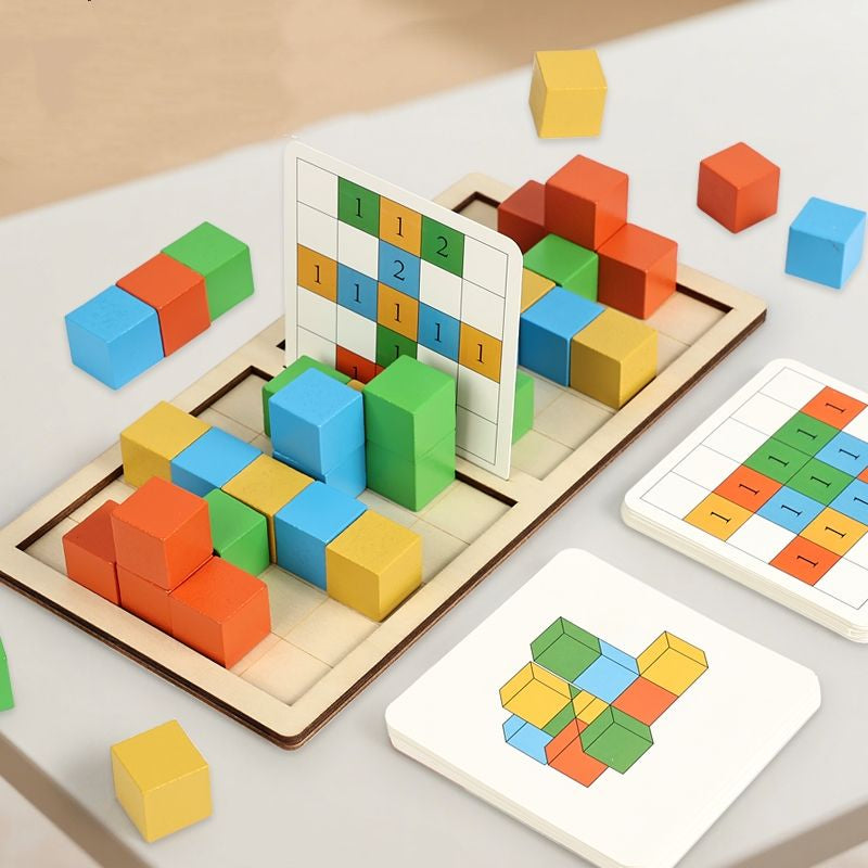 Color Cube Challenge Board🧩 - Block battle