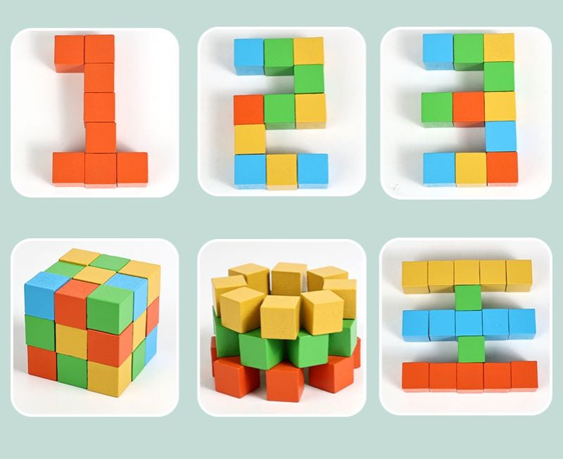Color Cube Challenge Board🧩 - Block battle