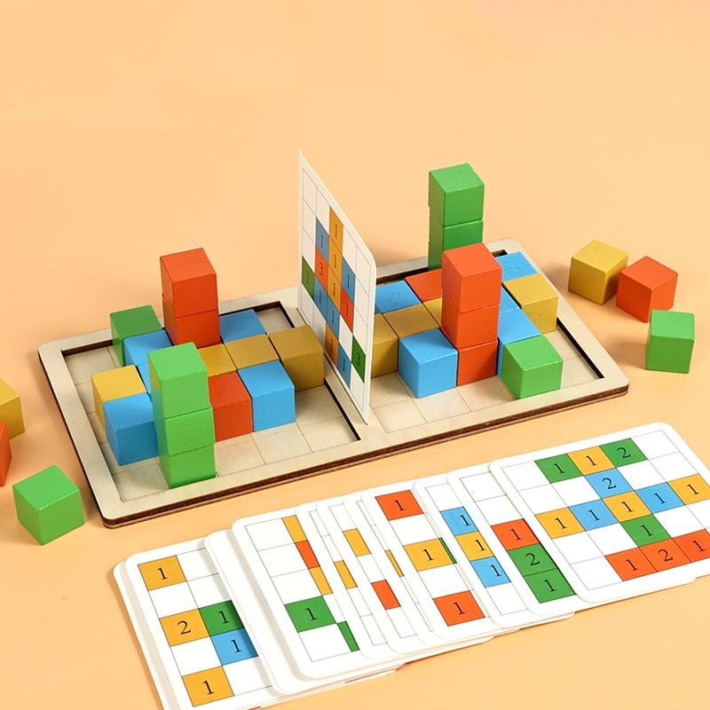 Color Cube Challenge Board🧩 - Block battle