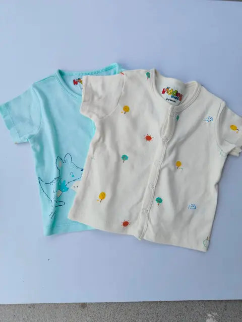 Blue kangroo and White spotty jablas- (Pack of two)