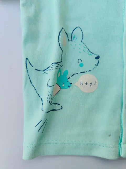 Blue kangroo and White spotty jablas- (Pack of two)