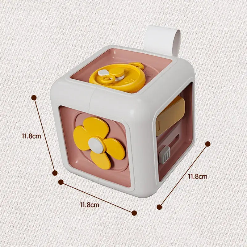 6 in 1 Hexahedral activity busy box for endless fun