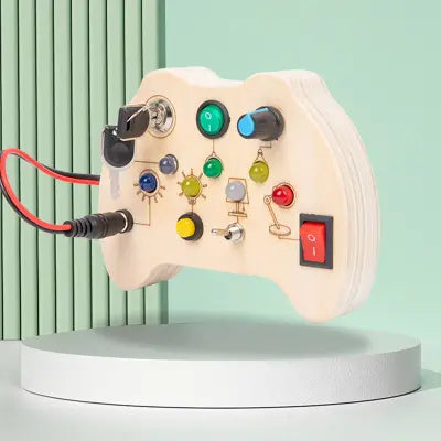 Wooden Switch LED Light Busy Board - Perfect design