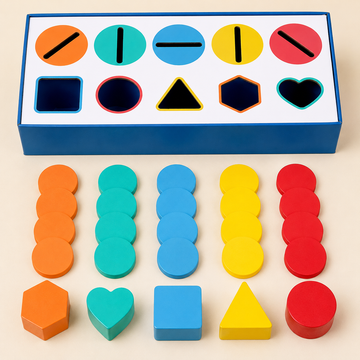Color shape classification box