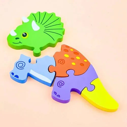 Wooden Theme Puzzle Board – Early Learning Puzzle Collection🧩