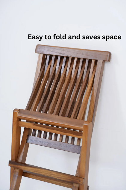 Wooden Foldable Chair for Creative Relaxed space