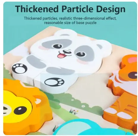 4 piece wooden puzzle board- 1 board