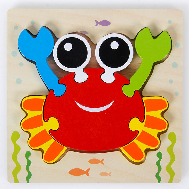 Wooden Puzzle Board – Early Learning Puzzle Collection🧩 (1pc)