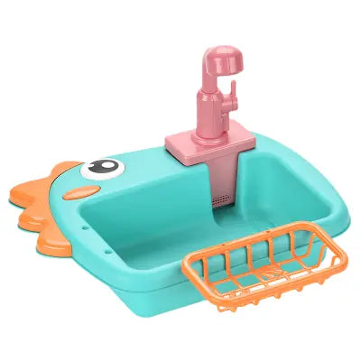 Play Kitchen Sink Set with Running Water – Fun &amp; Learning Combined! 🍳💧