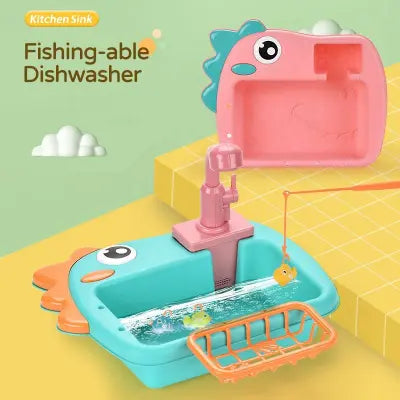 Play Kitchen Sink Set with Running Water – Fun &amp; Learning Combined! 🍳💧
