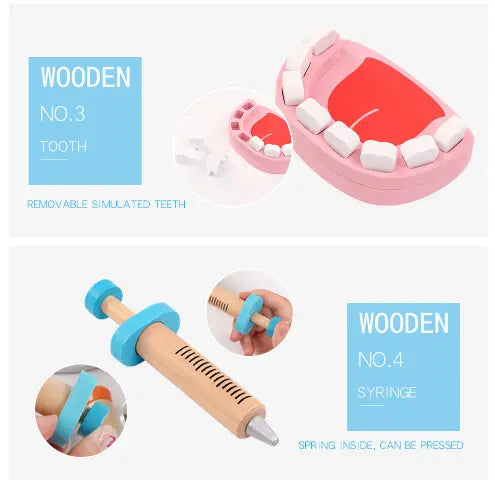 Wooden Doctor Set