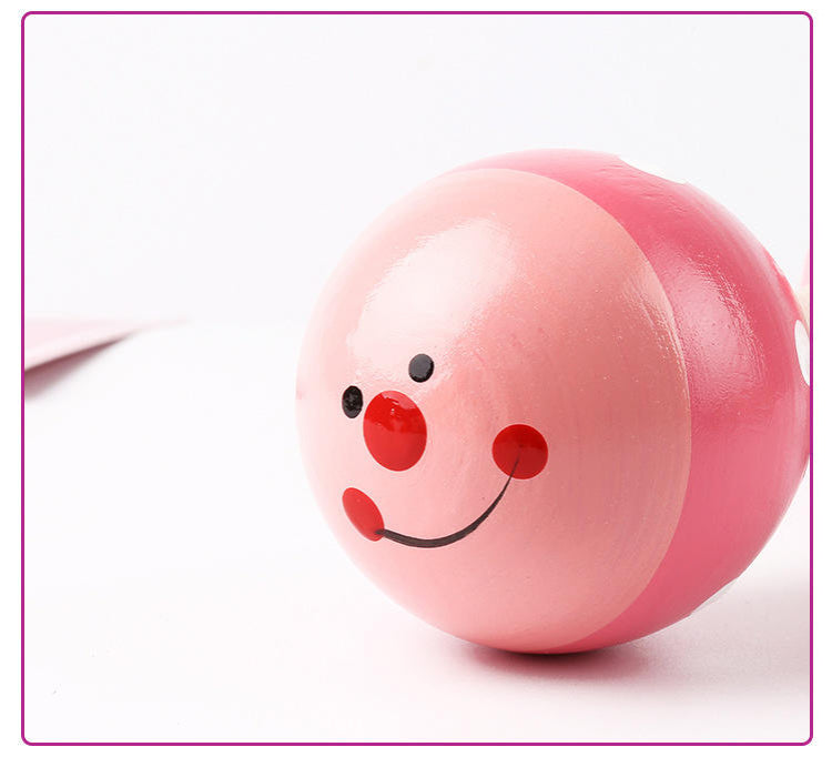 Double sided bell rattle🎵 (Random design)(1pc)