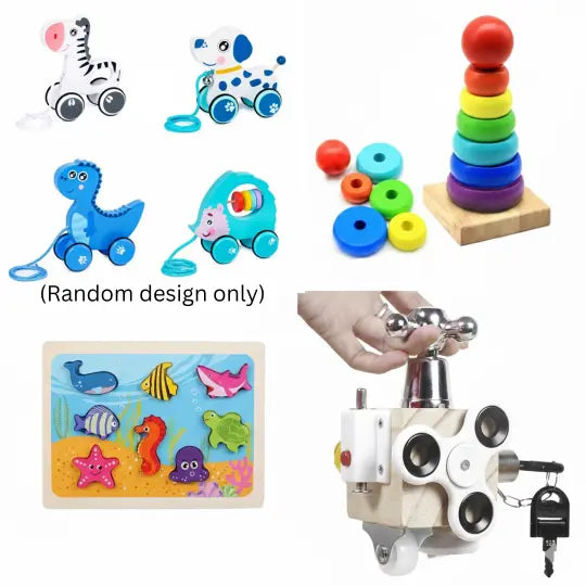 🧠 Early Thinker Combo – Play, Move & Explore