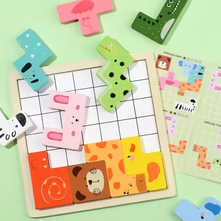 Enlightenment logical puzzle- animal/transport theme