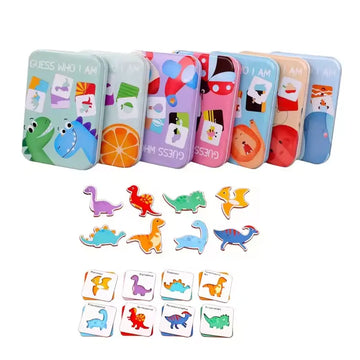 Guess Who Am I-  Discovery puzzle Game Fun game for early learners