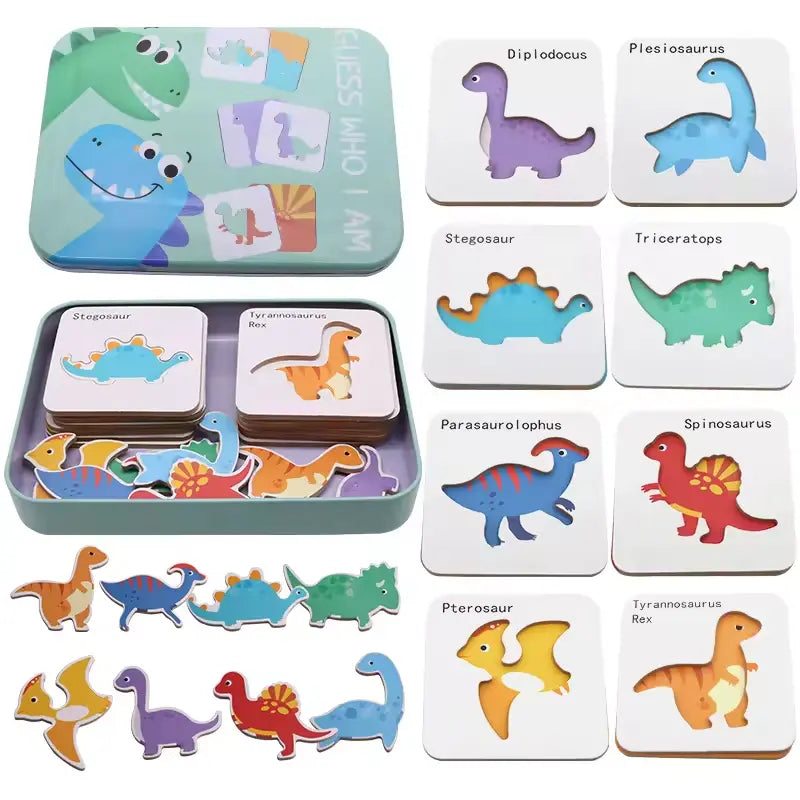 Guess Who Am I-  Discovery puzzle Game Fun game for early learners