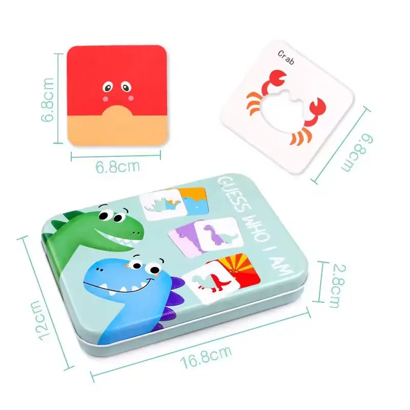 Guess Who Am I-  Discovery puzzle Game Fun game for early learners