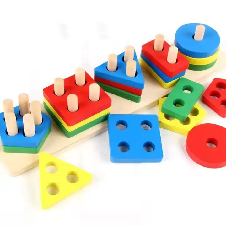 5 column shape sorter