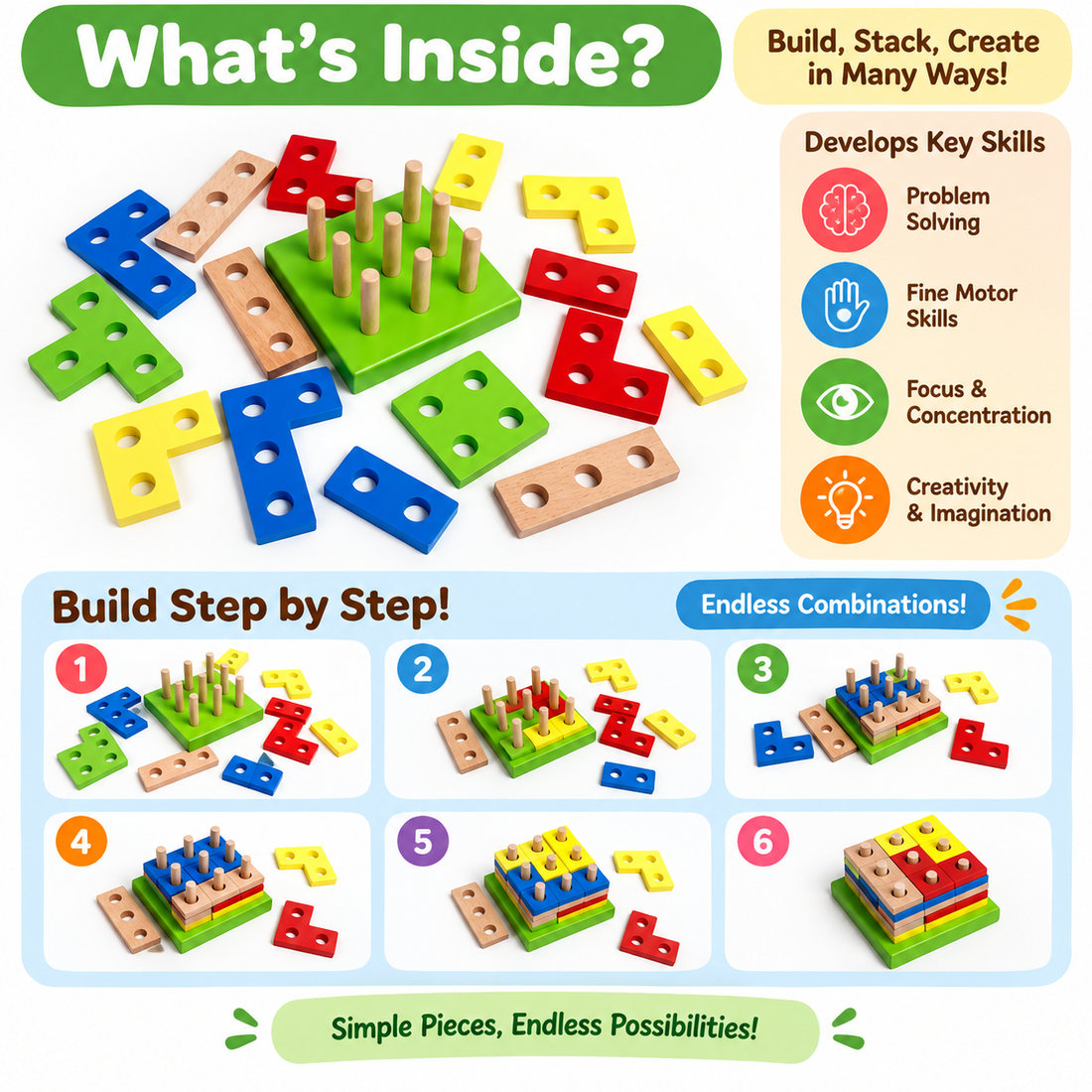 Montessori Geometry Intelligence Toy