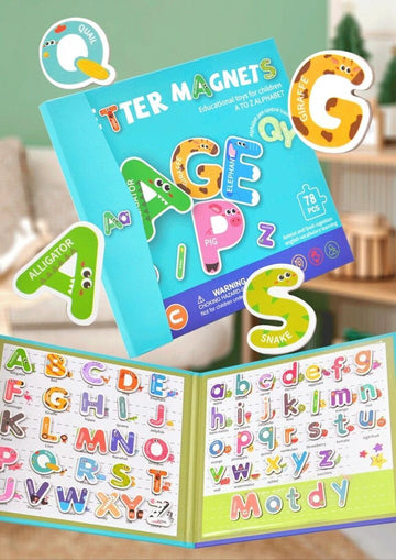 Animal Alphabet Magnet Book for interactive and colourful play!