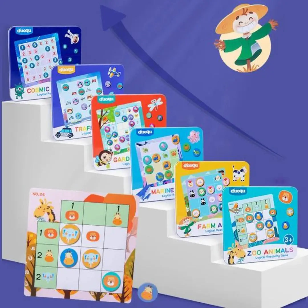 Sudoko magnetic logical game