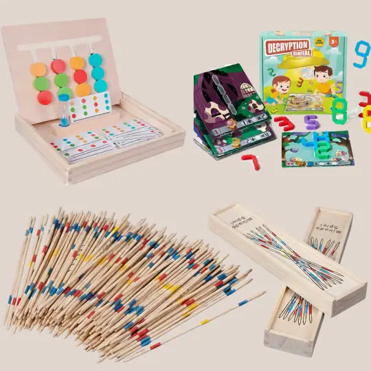 🧠 Logical Reasoning Combo – Think, Solve & Focus Through Play