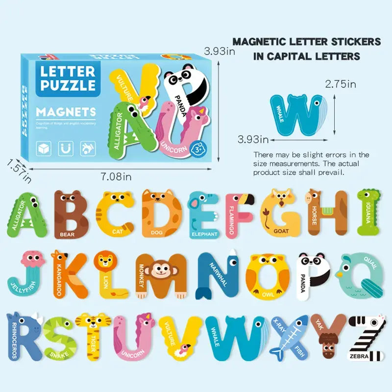 Magnetic theme puzzle