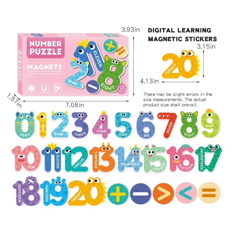 Magnetic theme puzzle