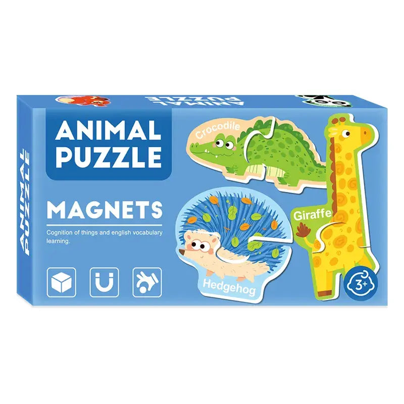 Magnetic theme puzzle