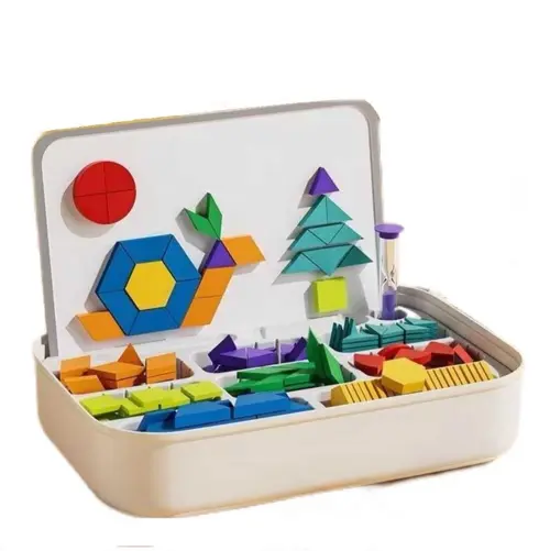 288-Piece Wooden Tangram Puzzle