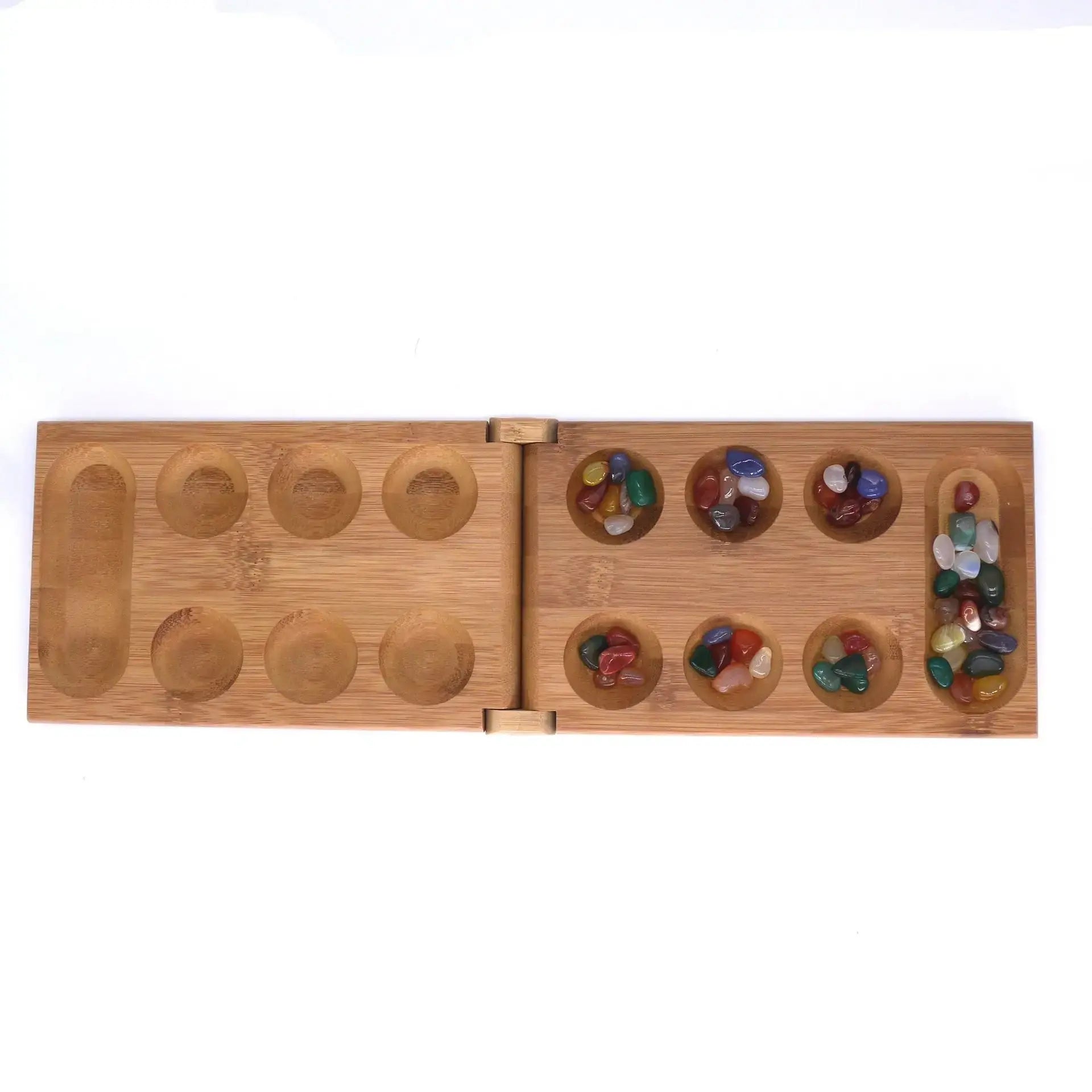 Mancala natural stone chess play game