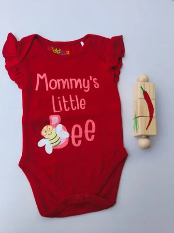 Red Bee- Cutie pie Romper-(Pack of 1)