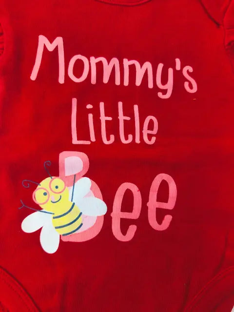 Red Bee- Cutie pie Romper-(Pack of 1)