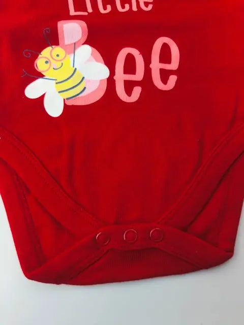 Red Bee- Cutie pie Romper-(Pack of 1)