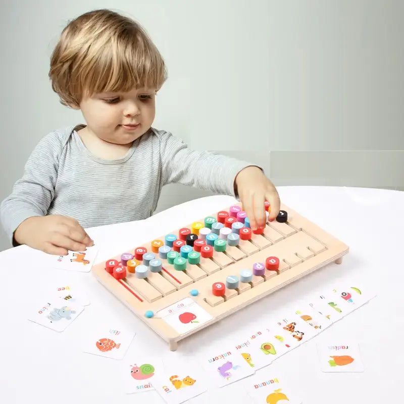 Montessori Alphabet Spelling Board