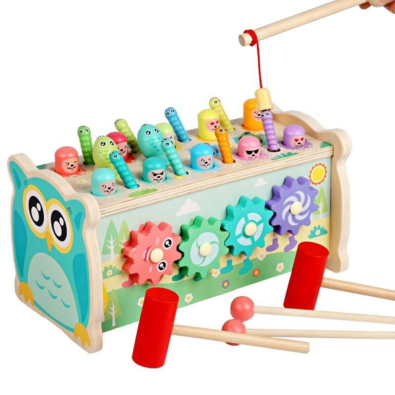 Musical Hammer & Xylophone Activity Bench – 8 in 1 Learning Toy🎵