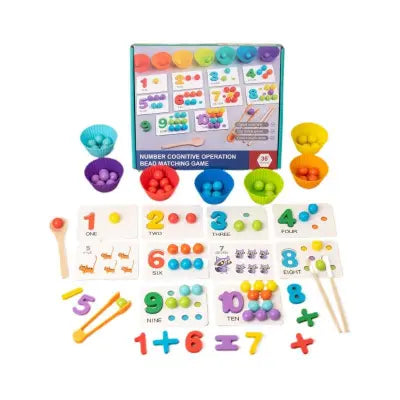 Number Cognitive Matching Bead Game