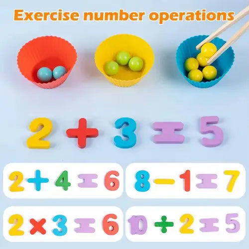 Number Cognitive Matching Bead Game