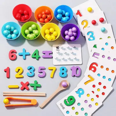 Number Cognitive Matching Bead Game