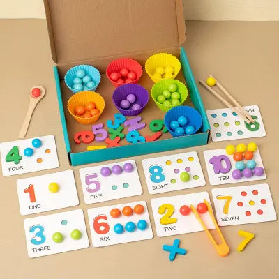 Number Cognitive Matching Bead Game