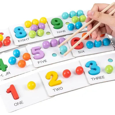 Number Cognitive Matching Bead Game