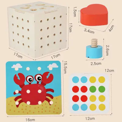 Nut shape pairing box