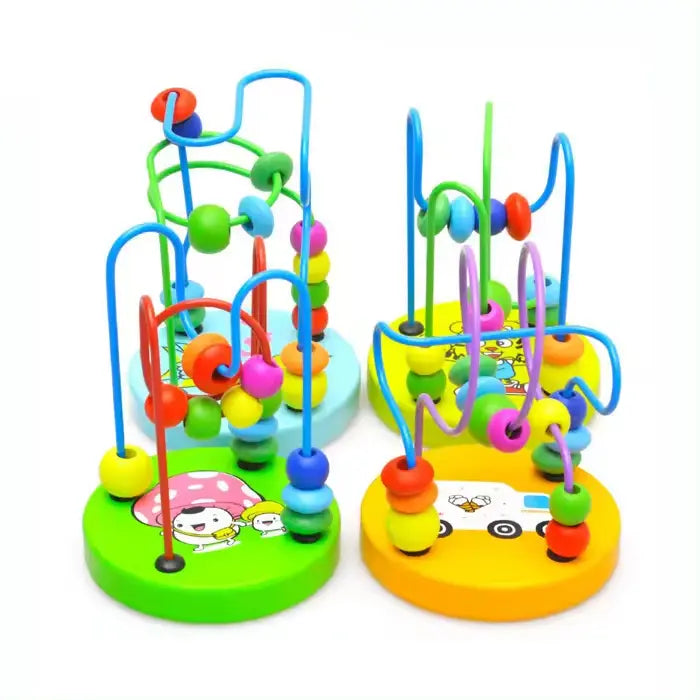 Peaceful tree beads maze small
