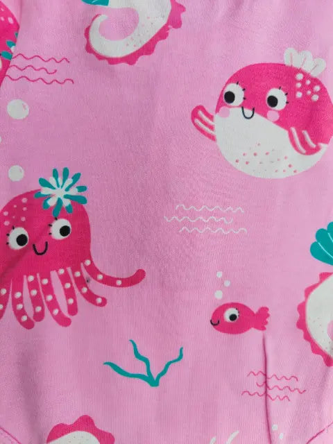 Pink Aqua Rompers