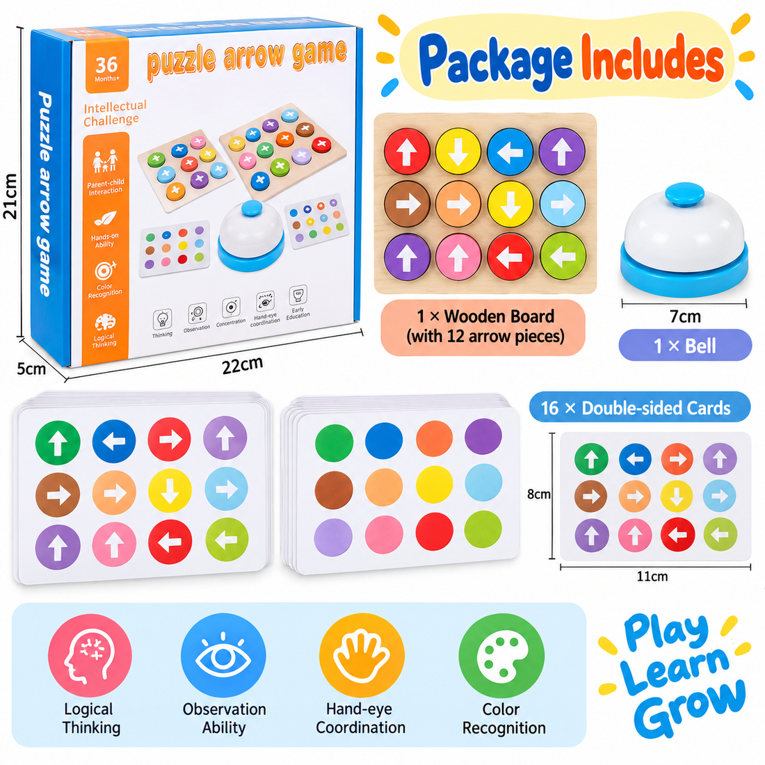 Puzzle arrow game