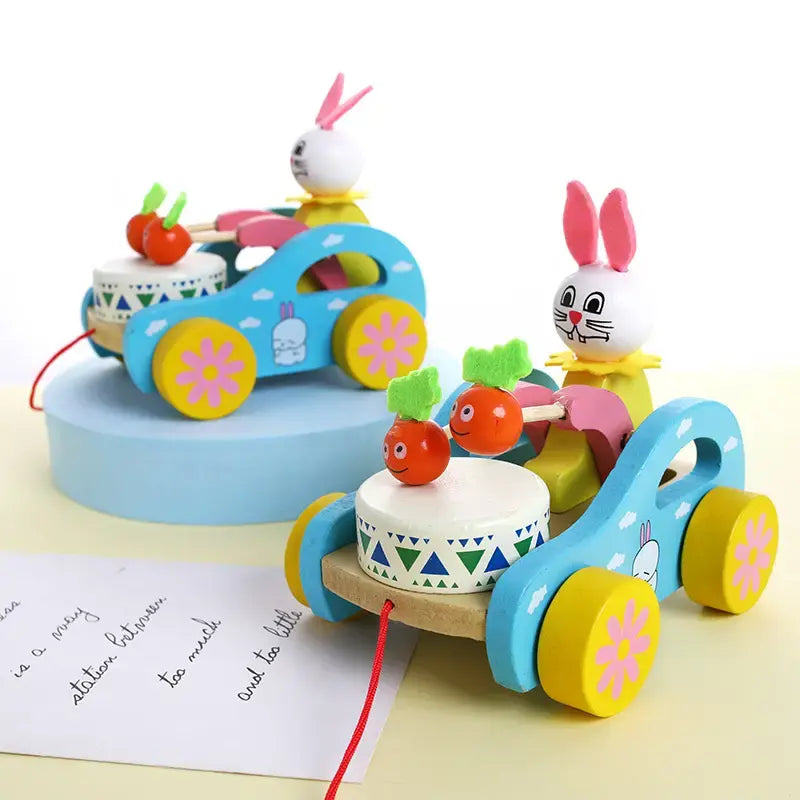 Rabbit pull along-1pc
