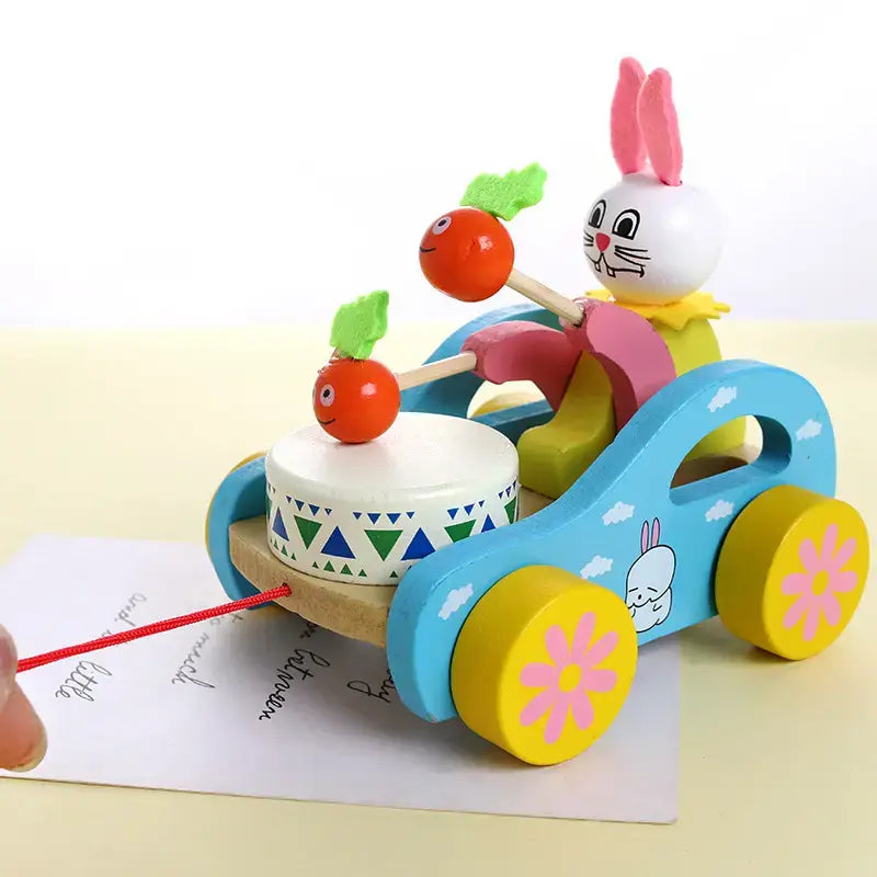 Rabbit pull along-1pc
