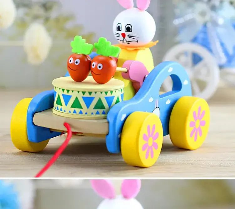 Rabbit pull along-1pc