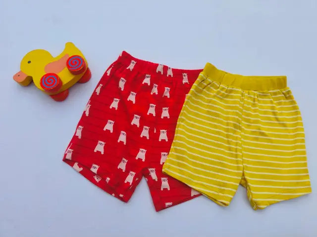 Printed Shorts - Regular (Set of two)