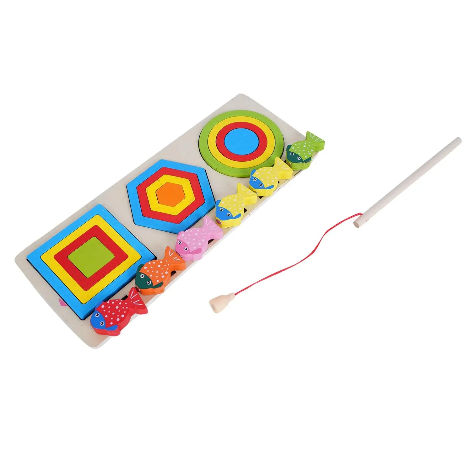 Seriation puzzle with fishing